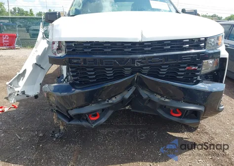 2020 Chevrolet Silverado 1500 4Wd Double Cab Standard Bed Custom Trail Boss из США, поврежденный, VIN 1GCRYCEF9LZ176799